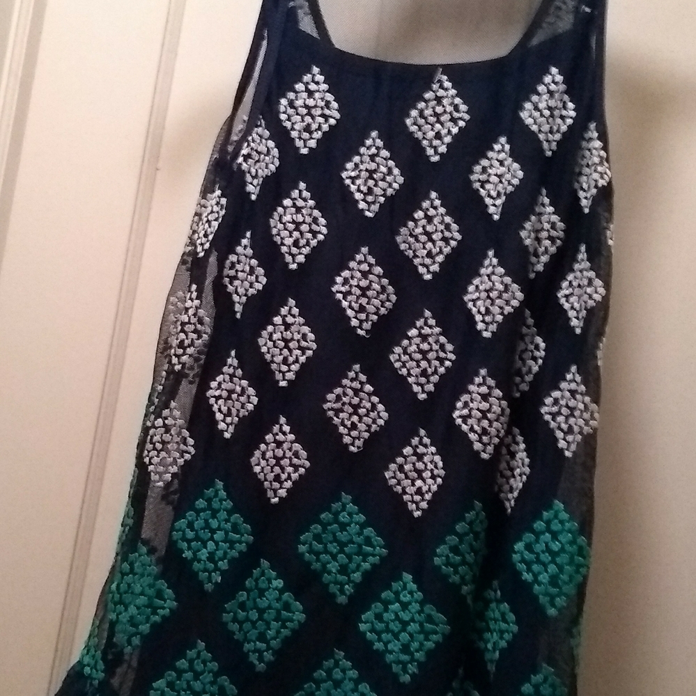 Nwt $68 Size XS Wit & Wisdom high low top w tank top underneath